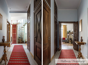 Апартаменты Minin Apartments Богемная Двухуровневая Мансарда 150 кв.м