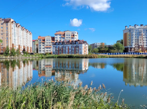 Квартира с видом на озеро