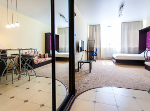 Апартаменты Просторная Студия у Метро Московская