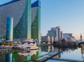 Апартаменты у моря с шикарным видом в Апарт-Отеле Orbi City (Новый Батуми, Аллея Героев) (4346А)