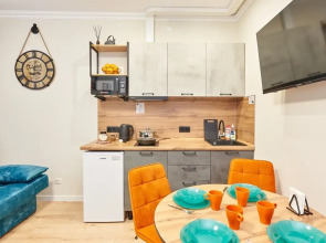 Квартира Студия в новом доме ЖК Премьер, самый центр города у Гипермаркет Семья по адресу Николая Островского 52 на 4 человек