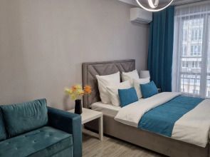 Квартира Flatirini в Новом ЖК с Панорамными Окнами