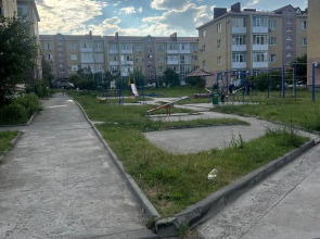 Евродвушка с видом на гору