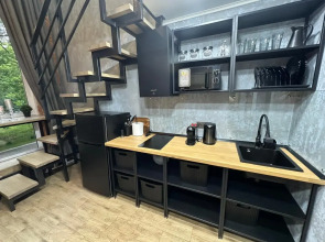 Апартаменты Двухуровневая студия с двумя санузлами в парке