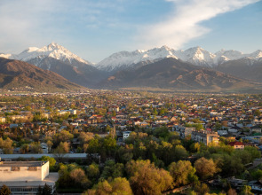 Квартира Евродвушка с потрясающим видом на горы