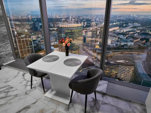 Апартаменты Sky City Moscow 80 этаж Вид на МГУ, Лужники, Парк победы, Воробьевы горы! Уникальный вид!