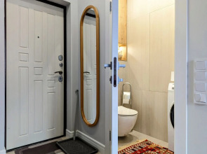 Квартира двухуровневая с видовым балконом в центре Красной Поляны