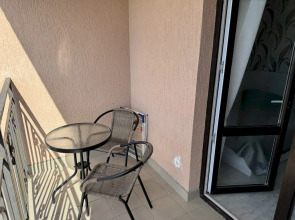 Квартира 488 1-к с видом на море и горы с балконом