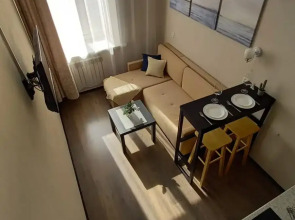 Апартаменты Уютная Двухуровневая Студия в Центре Города