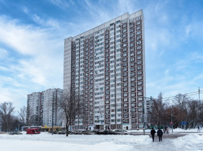 Апартаменты Семейная Квартира на 6 человек м.Домодедовская