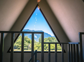 Гостевой дом МАУС в горах с чаном и баней на дровах