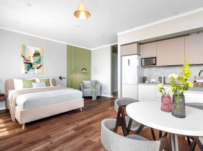 Апартаменты Оливковая студия с видом на море