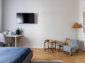 Квартира Сканди однокомнатные Piter Apartments с кондиционером