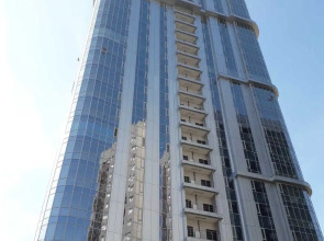 Апартаменты на 30 Этаже с Видом на Волгу и Город