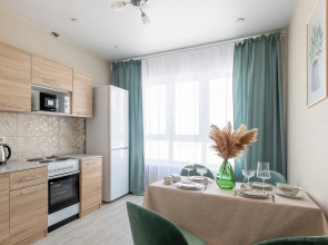 Квартира SleepNSK Просторная двухкомнатная около Аквапарка