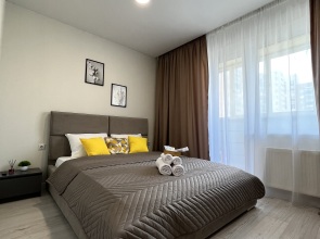 Квартира Студия с двуспальной кроватью