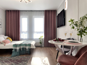 Квартира Пыльная роза в ЖК Московский квартал