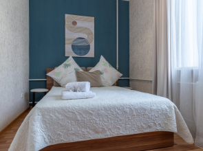 Квартира Трехкомнатная квартира с видом на город