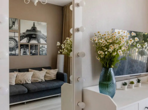 Апартаменты Prudius Apart с балконом у залива