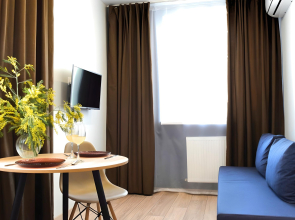 Апартаменты Морент с дизайнерским ремонтом в ЖК Фрукты