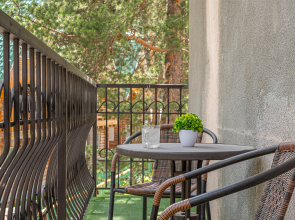 Апартаменты Стандартные с Балконом и Красивым Видом в Сосновом Лесу от Квартирукинг