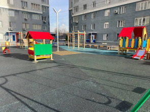 Апартаменты 105 около арбата с видом на горы