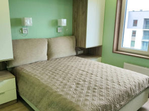 Апартаменты двухкомнатная квартира с видом на море