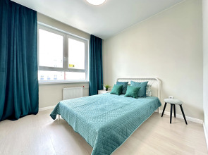 Апартаменты Люкс Аквамарин с дизайнерским ремонтом, для большой семьи