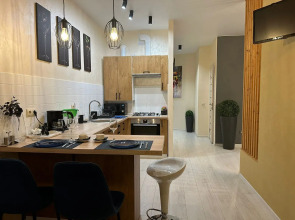 Квартира класса комфоpт плюс с красивым видом из окна в историческом центре города Амалиенау