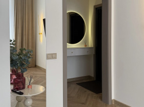 Апартаменты Двухуровневая студия KrasLoft в ЖК Преображенский на троих