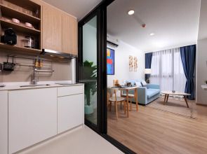 Новые 1bd апартаменты в Laguna SkyPark