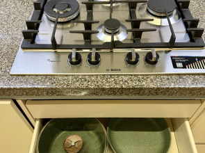 Квартира в пешей доступности центра города с индивидуальным отоплением