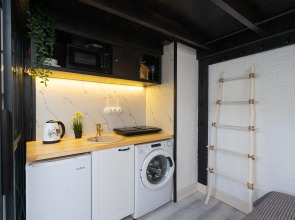 Квартира с Сауной, Камином и Кондиционером Лофт Центр Кремль Казань