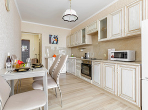 Апартаменты 24 Этаж Панорама Города и Гор  ЖК Большой, Самый Центр Бесконтактное Заселение 24/7 by Depart Apart