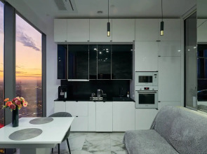 Апартаменты Sky City Moscow 80 этаж Вид на МГУ, Лужники, Парк победы, Воробьевы горы! Уникальный вид!