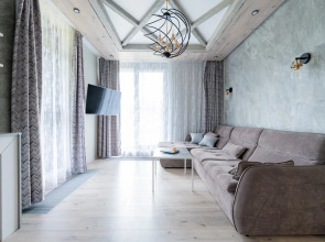 Апартаменты с 1 спальней в Охта Парке