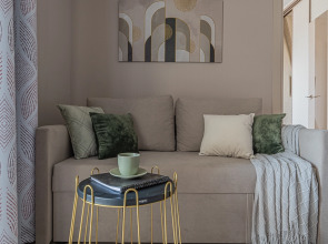 Квартира премиум класса с джакузи, сауной и панорамным видом