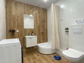 Квартира 1-к., 38,6 м², 2 кровати