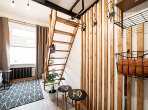 Квартира Питерская Двухуровневая Студия в Центре Красноярска