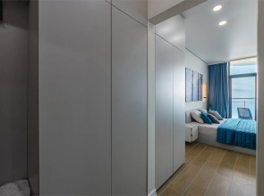 Апартаменты Крымский Рей Студия Blue Blues прямой вид на море