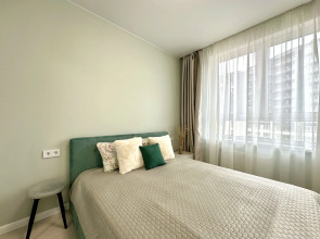 Апартаменты Люкс Аквамарин с дизайнерским ремонтом, для большой семьи