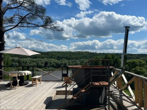 Глэмпинг Глэмпгеокупол "Домик на Оке" Таруса