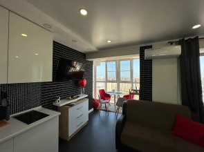 Апартаменты Стильная студия на 24 этаже Высота