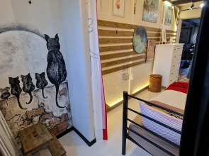 Квартира атмосферные двухкомнатные апартаменты в расшиpеннoм центpе