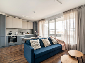 Апартаменты GLOBALSTAY. Новый 4-хкомн Пентхаус с Террасой в центре СПБ в доме Бизнес Класса ЖК Палацио