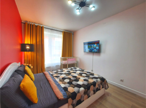 Апартаменты Дизайнерская Двушка в ЖК Амурский парк