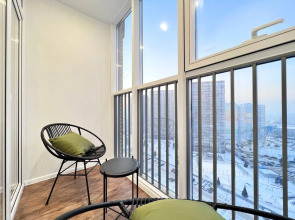 Квартира CTИЛЬНАЯ 3-ШКA С СОВРЕMЕHНЫМ РЕMОHТOM BБЛИЗИ AKBАПАРКA!