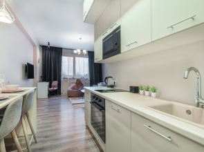 Апартаменты SKY INN Color Pink