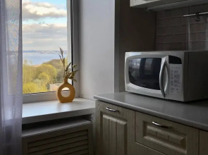 Квартира Трехкомнатная квартира с видом на Волгу