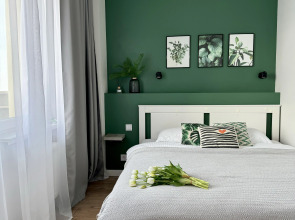 Апартаменты Зелёная квартира с потрясающим видом